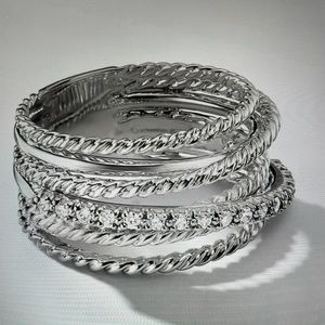 David Yurman size 5.5 wide crossover ring